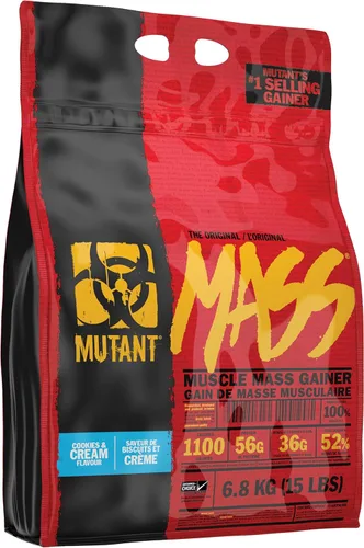 Miniatura 5 de Mutant Mass Extreme Gainer - Proteína de suero en polvo - Construye el tamaño muscular y la fuerza - Calorías limpias de alta densidad