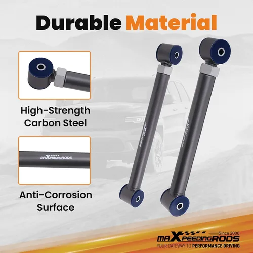 Miniatura 2 de maXpeedingrods Brazos de control delanteros de 0-6 pulgadas para Dodge Ram 1500 2500 3500 1994-2009, kit de brazo de control ajustable