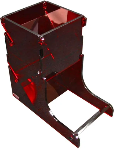 Miniatura 17 de LITKO Torre de dados Rodillo de dados Vaso de dados Bota de dados TTRPG Juegos de mesa (negro)