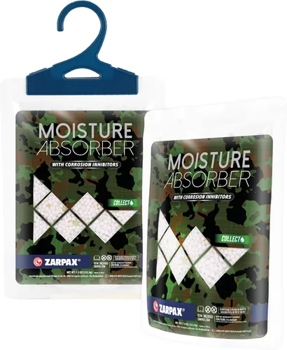 Miniatura 2 de Zarpax Absorbentes de humedad para pistola de 7.5 oz/212 g - Deshumidificador seguro para pistola evita la corrosión - Protege pistola