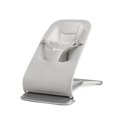 Miniatura 10 de Ergobaby Evolve 3 en 1 Bouncer, Asiento de bebé ajustable de múltiples posiciones, se adapta desde recién nacido hasta niño pequeño, Gris claro