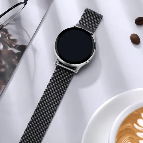 Miniatura 4 de JKD Banda Magnética de Metal Compatible con Samsung Galaxy Watch 7 Banda, Galaxy Watch 6 5 4 FE 40mm 44mm/5 Pro 45mm/Watch 6 4 Classic/Active 2