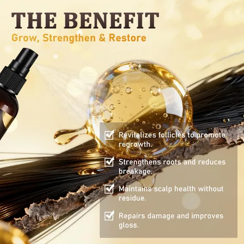 Miniatura 8 de 5% de minoxidil para hombres y mujeres, suero de biotina para crecimiento del cabello y crecimiento de barba con extracto de romero y batana