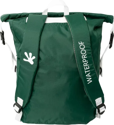 Miniatura 3 de geckobrands Mochila impermeable ligera de 30 L - Bolsa ligera impermeable para exteriores, senderismo, viajes, actividades acuáticas ligeras Verde