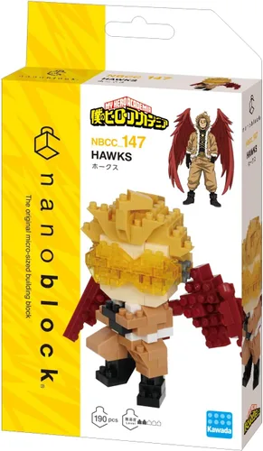 Miniatura 2 de nanoblock - My Hero Academia - Hawks, kit de construcción de la serie de colección de personajes