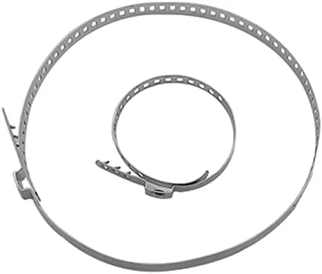Miniatura 5 de Kit de abrazaderas de arranque CV – Abrazaderas de crimpado de junta de eje ajustable universal de acero inoxidable para arranque de eje
