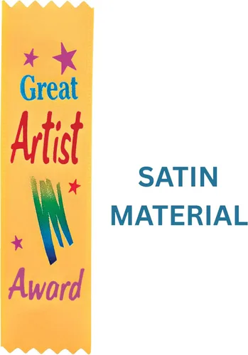 Miniatura 3 de Beistle Cintas de gran valor de premio de artista, 11/2 x 61/4 pulgadas, paquete de 30