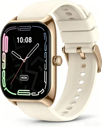 Miniatura 8 de Relojes inteligentes para mujeres y hombres, rastreador inteligente de fitness (respuesta/hacer llamadas), más de 110 modos deportivos con contador