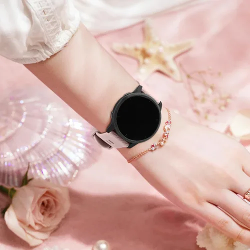 Miniatura 6 de Meliya Correa de reloj Garmin Venu 3 / Venu 2 / Vivoactive 4 para mujeres y hombres, correa de repuesto deportiva de silicona suave de 0.866