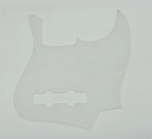 Miniatura 18 de KAISH 4 String J Bass Style Pickguard Bass Pick Guard Scratch Plate para USA/México Jazz J Bass Negro/Blanco Grid