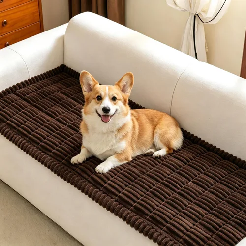 Miniatura 14 de MYSKY HOME Fundas de sofá para sofá de 2 cojines, funda de sofá para perros, fundas de sofá para mascotas lavables, fundas de sofá suaves