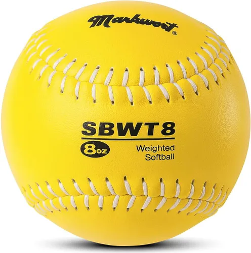 Miniatura 2 de Markwort Funda de cuero con peso de 12 pulgadas para softballs