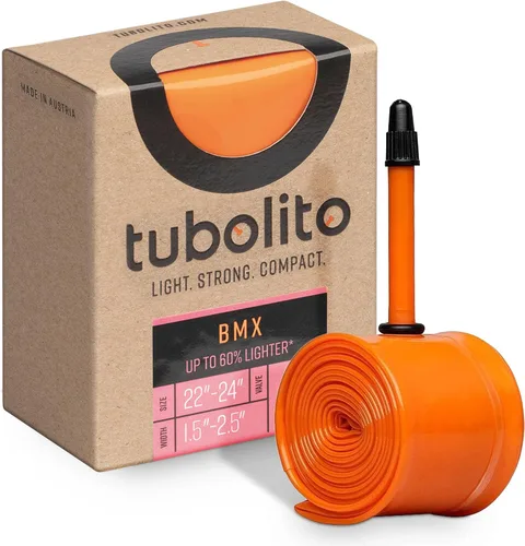 Miniatura 9 de Tubolito Tubo-BMX - Tubo interior de TPU de 20 pulgadas, 22 pulgadas y 24 pulgadas Se adapta a anchos de neumáticos de 1.5 a 2.5 pulgadas y 1 1/8