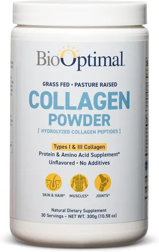 Miniatura 9 de BioOptimal Pastillas de colágeno: suplementos de colágeno, 180 cápsulas, para piel, cabello, uñas y articulaciones, para mujeres y hombres