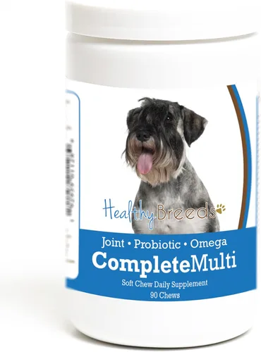 Miniatura 156 de Healthy Breeds Pug todo en uno multivitamínico suave masticable 60