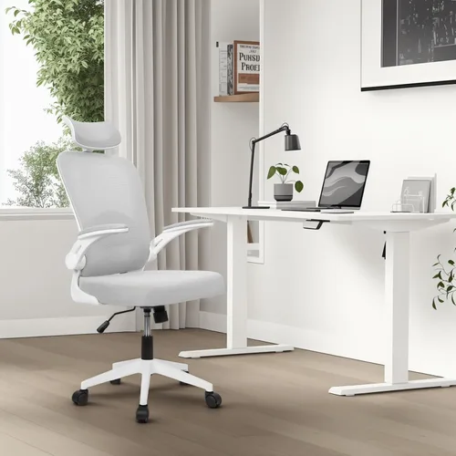 Miniatura 2 de YOXIER Silla de oficina ergonómica, silla de oficina de malla, silla de oficina de soporte lumbar, silla de escritorio con respaldo alto