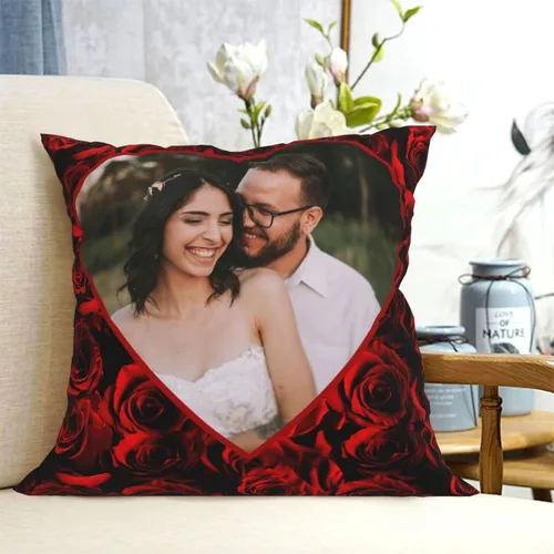 Miniatura 11 de Funda de almohada personalizada con fotos con collage de Best Mom Ever, funda de cojín personalizada para el día de la madre, aniversario, boda, 6