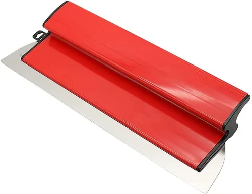 Miniatura 4 de Hoja de yeso roja Skimming Blade Enyesado Pintura Espátula de alisado Flexible Acabado Paleta Herramientas profesional 15.75inch 15.7 in herramienta