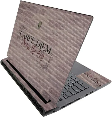Miniatura 611 de MightySkins - Skin brillante con purpurina para Alienware M17 R3 (2020) y M17 R4 (2021) - Diversión de los años 90 Acabado duradero con purpurina