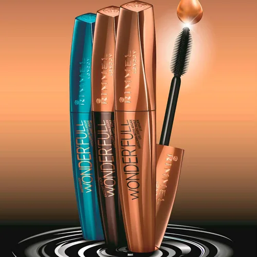 Miniatura 5 de Rimmel London Wonderfull With Argan Mascara 001 Negro