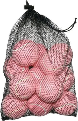 URBEST Pelota de tenis, 12 paquetes de pelotas de tenis de entrenamiento, pelotas de práctica para jugadores novatos, pelotas de juego para perros