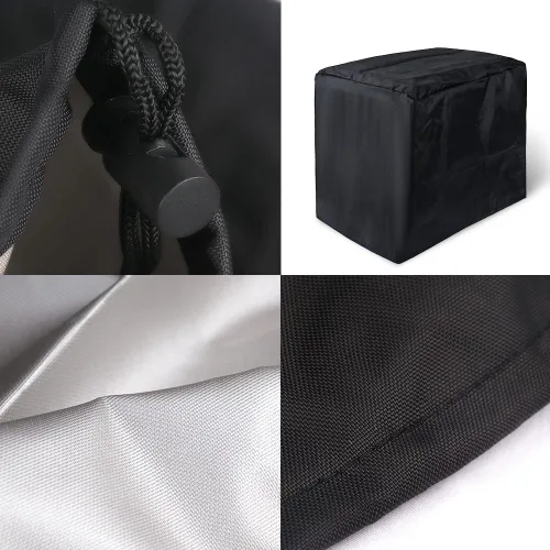 Miniatura 5 de SUNSURE Cubierta universal para máquina de hielo, cubierta para máquina de hielo 420D, resistente al polvo, cubierta portátil para máquinas de hielo