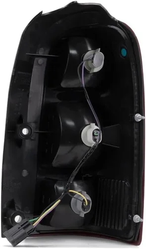 Miniatura 2 de KarParts360 Para 2005 2006 2007 2008 2009 Chevy Uplander montaje de luz trasera lado del conductor con bombillas sustituye GM2800183 15787131