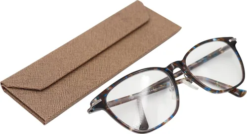 Miniatura 12 de Real Sic Funda para lentes de sol para hombres y mujeres, soporte magnético plegable para lentes de sol, inspirado en el color sólido