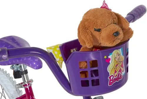 Miniatura 7 de Dynacraft Barbie 12, 16, 18-inch Girls' Bike for Kids Ages 3-9 Years - Fun and Stylish Design, Sturdy and Durable, Perfect for Kids Learning to