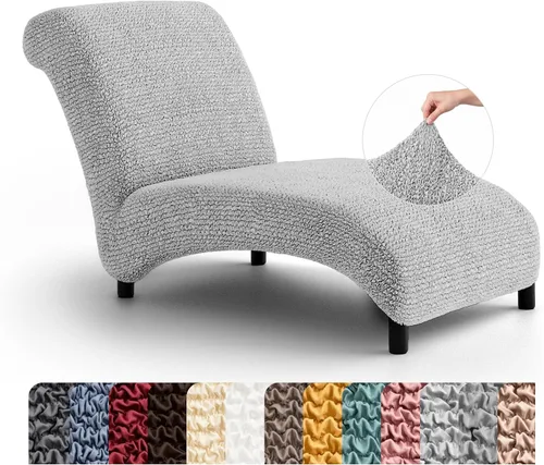 Miniatura 24 de PAULATO BY GA.I.CO. Funda para Silla de Tumbona Sin Brazos - Funda Deslizante para Silla de Tumbona - Funda para Sofá de Salón - Fundas Deslizantes