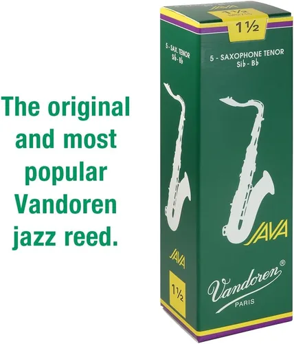 Miniatura 2 de Vandoren SR2715 Saxo Tenor JAVA Cañas Fuerza 1.5; Caja de 5