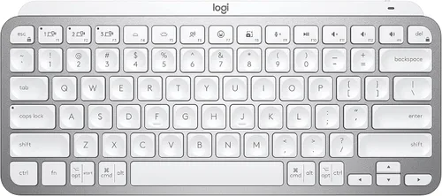 Miniatura 15 de Logitech MX Keys Mini - Teclado minimalista, iluminado, inalámbrico, compacto, con Bluetooth, retroiluminación, USB-C, compatible con Apple macOS