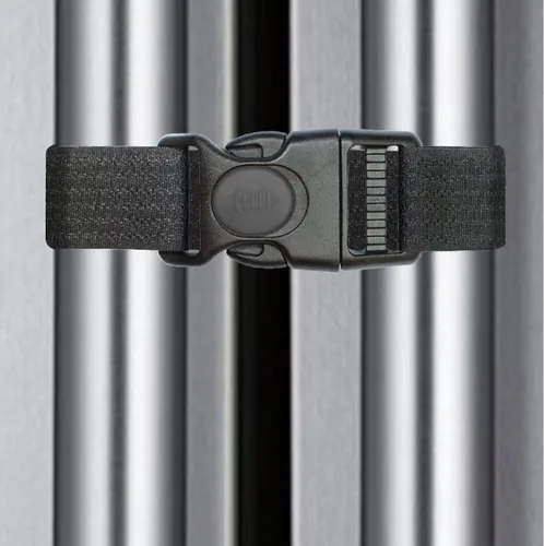 Miniatura 4 de Cerradura de despensa para puerta francesa, para refrigerador, armarios, caravana, brida de cables, los mejores regalos para productos de seguridad