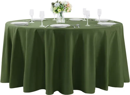 Miniatura 41 de Cupuamon - Mantel rectangular de 60 x 84 pulgadas, tela de poliéster lavable para decoración de bodas, fiestas, cenas y banquetes