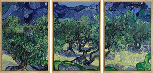 Miniatura 108 de Lienzo decorativo para pared - cuadro con estampado Giclée para decoración del hogar Noche estrellada sobre el Ródano