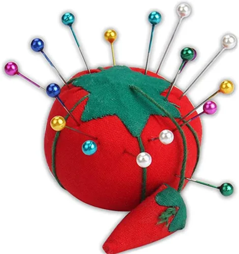 Miniatura 6 de 1200 piezas de alfileres para coser de tela, alfileres rectos con cabezas de bola perlada de 1.6 pulgadas, alfileres para acolchado para modista