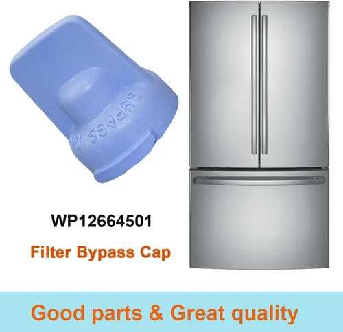 Miniatura 5 de WP12664501 para refrigerador Whirlpool - Tapón de derivación del filtro W11395888 12664501SP para EveryDrop - Ranura del filtro 4 - 1 paquete
