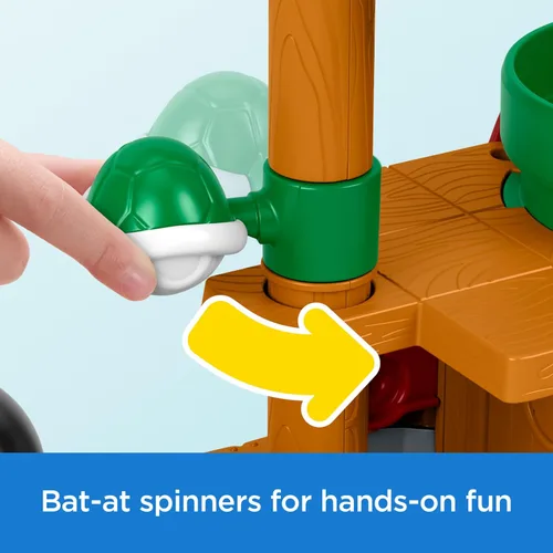 Miniatura 5 de Fisher-Price Little People - Juego de dirigible My Mario Bowser con figura para preescolar para niños a partir de 18 meses