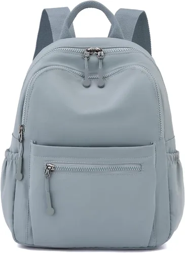 Miniatura 50 de Tanweibago Mini mochilas de nailon para mujer, mochilas pequeñas de 11L para mujer, mochila ligera casual para mujer, mochila de viaje de compras