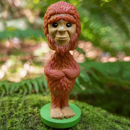 Miniatura 2 de Archie McPhee Dashboard Ready Sasquatch Bigfoot Nodder Bobblehead