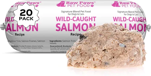 Miniatura 8 de Raw Paws Signature Blend Alimento para mascotas para perros y gatos, receta de carne de res y verduras, rollos de 1 libra (paquete de 20) – Alimento