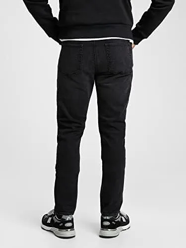 Miniatura 2 de GAP Men's Straight Taper Fit Denim Jeans