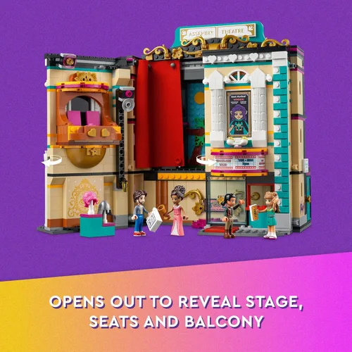 Miniatura 3 de LEGO Friends Andrea's Theater School Playset, 41714 Juguete creativo de teatro de simulación, idea de regalo para niños y niñas de 8 años
