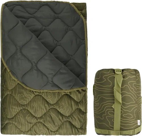 Miniatura 51 de LOOGU Manta Camuflaje Impermeable Aislante Forro de Poncho para Camping al Aire Libre, Senderismo, Caza, Supervivencia, Mochileros, Picnic Us