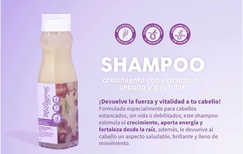 Miniatura 4 de Champú y Acondicionador - Cebolla 100% natural Combate la caida del cabello y promueve su crecimiento.