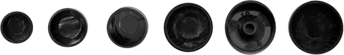 Miniatura 3 de TCT-MOTORPARTS Kit de cubierta de perno de motor negro 83PCS para Harley Softail Touring Twin Cam