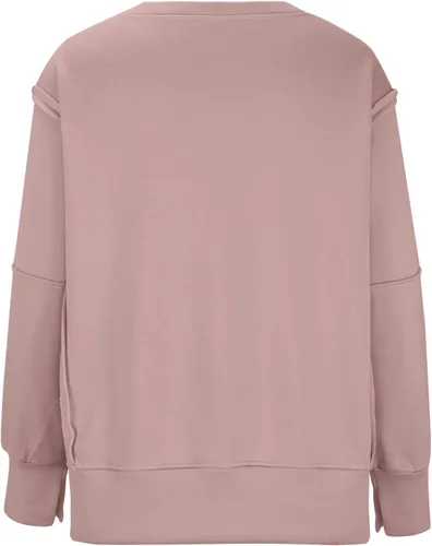 Miniatura 6 de Oversized Sweatshirts for Women Long Sleeve Crewneck Y2K Baggy Shirts Solid Casual Trendy No Hood Hoodie Tops 2023