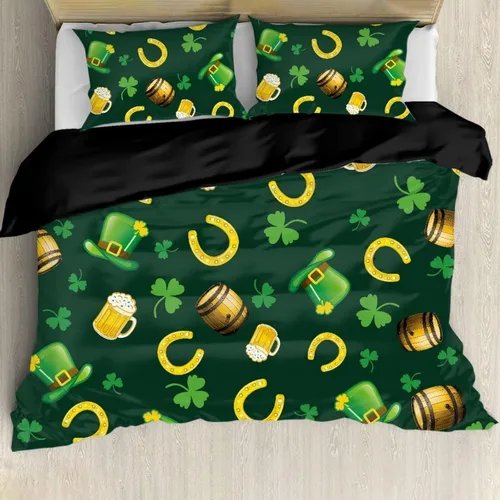 Miniatura 50 de BIGCARJOB Juego de funda de edredón para niños, tamaño individual, con estampado de rubí, fútbol americano, para niños, adolescentes, juego de funda