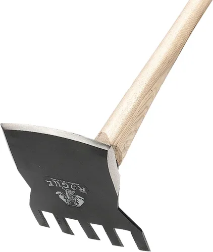 Miniatura 2 de Rogue Azada de 7 pulgadas azada/rastrillo con mango curvado de nogal de 40 pulgadas