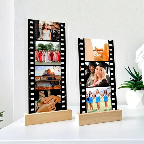 Miniatura 3 de ENVÍO EL MISMO DÍA Placa de Película de Foto Retro en Rollo de Película de Recuerdo con Soporte - Regalo Personalizado de Foto para Mejor Amiga